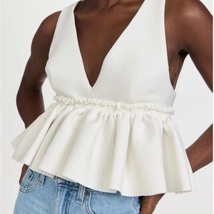 Kimberly Goldson Jah Peplum Top Intermix